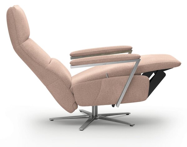 RELAXAČNÉ KRESLO, textil, staroružová Sit & More - Online Only obývacie izby, Online Only