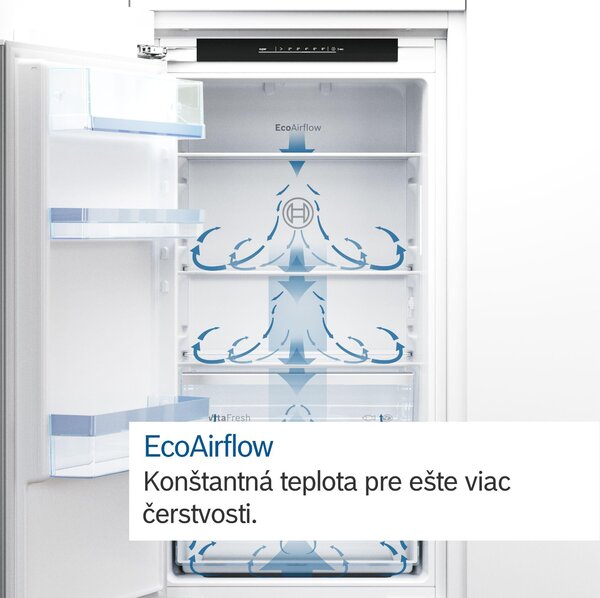 Bosch KIN86ADD0 + kupóny na daľší nákup - Chladnička kombinovaná zabudovateľná
