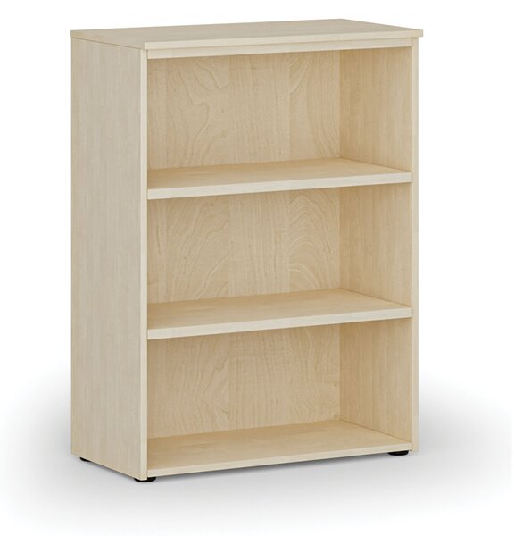 Kancelársky regál PRIMO WOOD, 800 x 420 x 1087 mm, breza