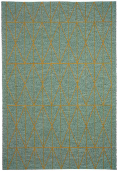 VONKAJŠÍ KOBEREC, 123/180 cm, petrolejová, Sahara Dieter Knoll - Koberce