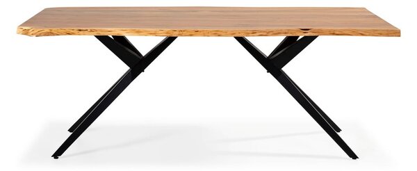 Jedálenský stôl s doskou z akácie 100x200 cm Mudri – MOME