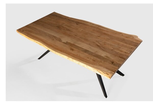 Jedálenský stôl s doskou z akácie 100x200 cm Mudri – MOME