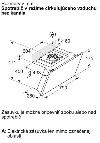 Bosch DWK81AN20 + kupóny na daľší nákup - Odsávač pár