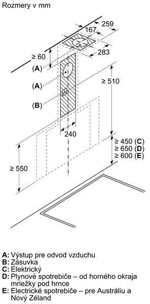 Bosch DWK81AN20 + kupóny na daľší nákup - Odsávač pár