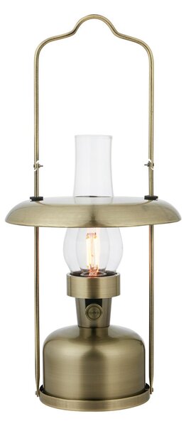 Stolové Lampa Markslöjd, Fanos, stmievateľné, Bronzová / Stará Mosadz, Obývacia izba, Kov, Starožitný