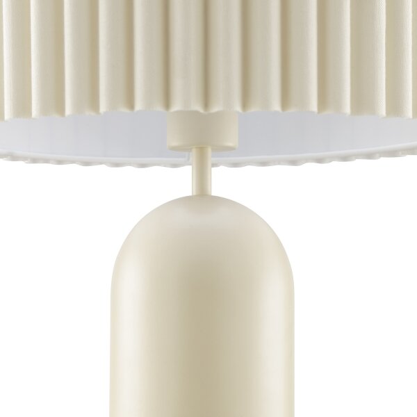 Brilliant - Stolná lampa VELIN 1xE27/20W/230V krémová