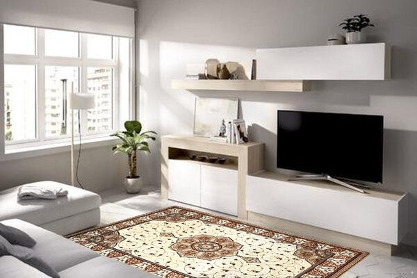 Berfin Dywany , Kusový koberec Adora 5792 K (Cream), 140x190, hnedá, chodba / predsieň