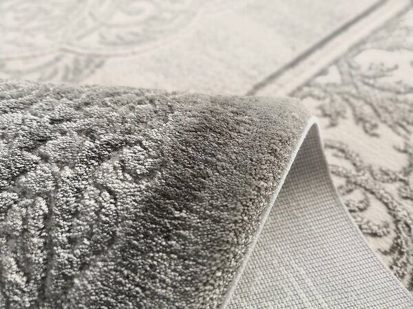 Berfin Dywany , Kusový koberec Dizayn 7417 Grey, 120x180, šedá, obývacia izba