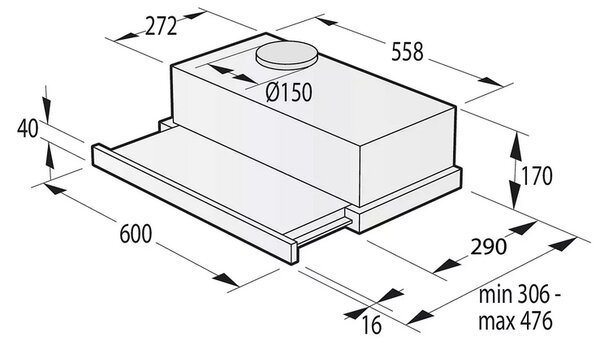 Mora OT 652 X + kupóny na daľší nákup - Odsávač pár