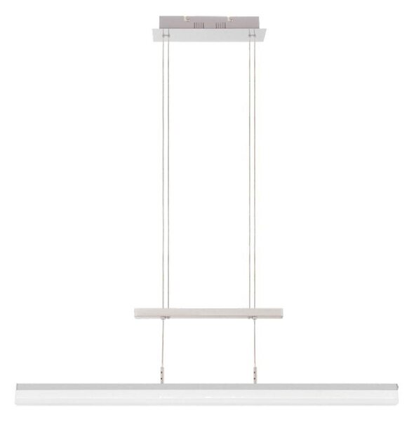 Eglo 55095 - LED Stlmiteľný luster na lanku LED/18W/230V matný chróm