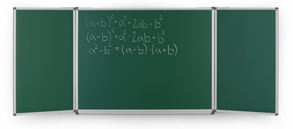 Roztváracia zelená keramická tabuľa pre popis kriedou, magnetická, 3600 x 1200 mm