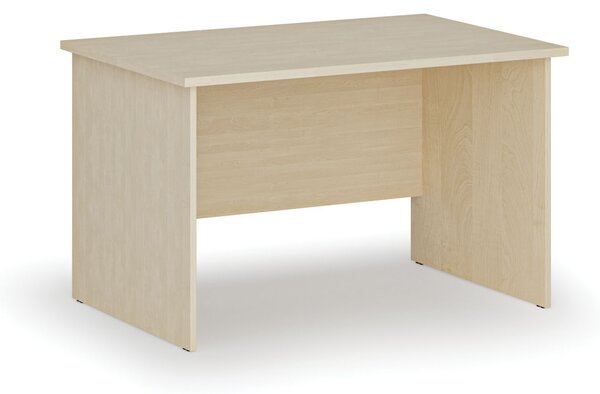 Kancelársky písací stôl PRIMO WOOD, 120x80 cm, breza