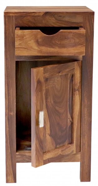 Skrinka do kúpeľne Amba 40x80x35 z indického masívu palisander