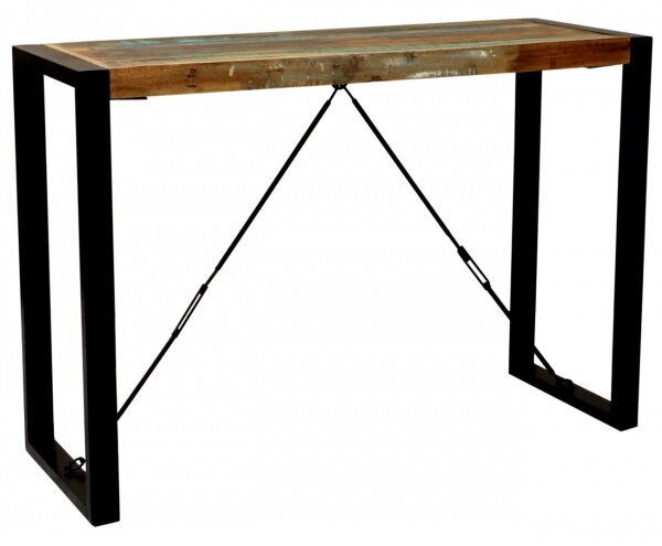 Konzolový stolík Retro 110x76x40 recyklovaného mango