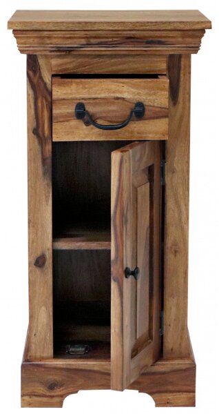 Skrinka do kúpeľne Jali 40x80x35 z indického masívu palisander