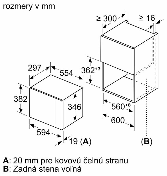 Bosch BFL520MS0 + kupóny na daľší nákup - Mikrovlnná rúra zabudovateľná