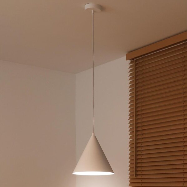 Duolla - Závesný luster na lanku IRONLINE 1xG9/3W/230V, pr. 25 cm, biela