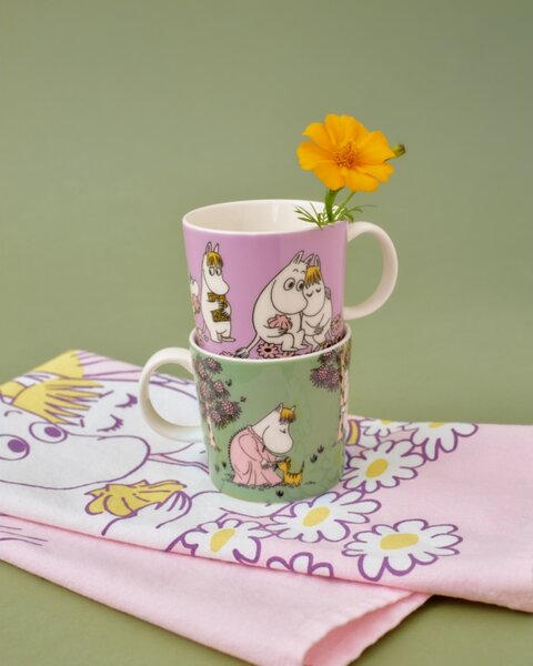 Arabia Hrnček Moomin Sweetheart 0,3l, fialový