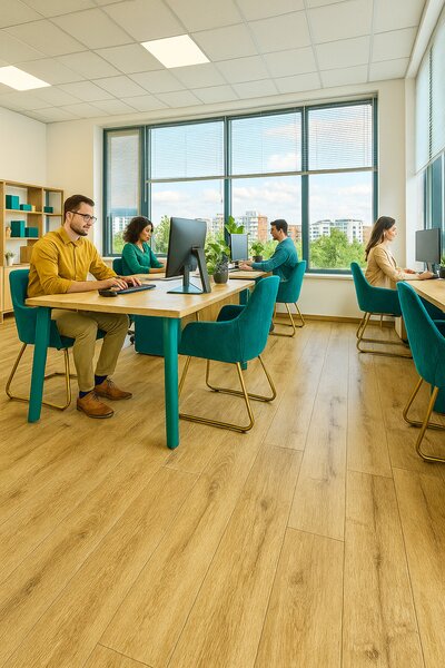 Beauflor , AKCIA: 120x116 cm PVC podlaha - lino Texalino Supreme 616M Java Teak, šíře, béžová, filc, chodba / predsieň