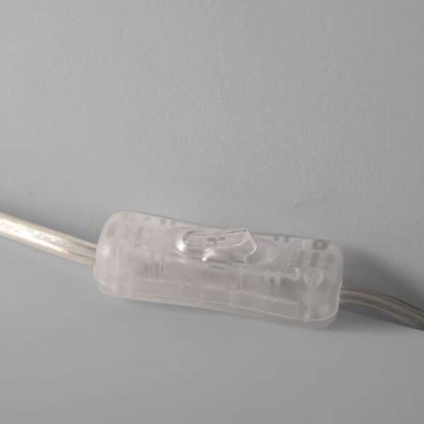 JUST LIGHT. 14006-16 - Stolná lampa BOTTLE 1xE14/25W/230V biela