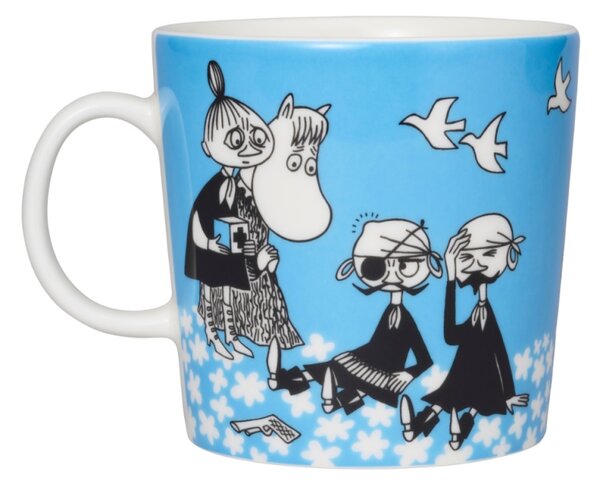 Arabia Hrnček Moomin Peace 0,4l, modrý