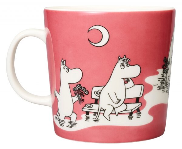 Arabia Hrnček Moomin 0,4l, ružový