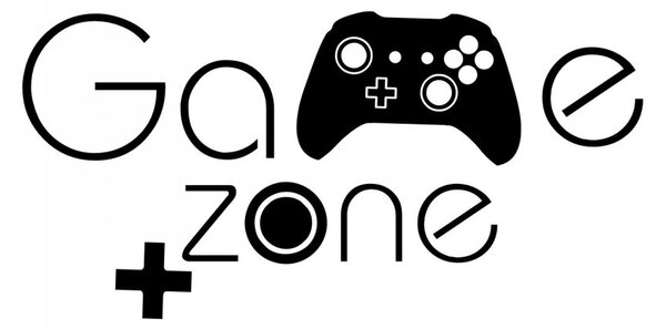 Pieris design Game zone - X - nálepka na stenu pre hráča 2 svetlo modrá