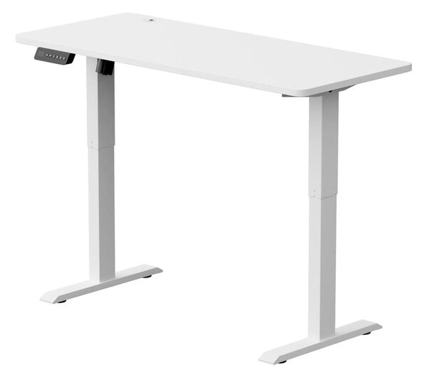 Milagro Výškovo nastaviteľný písací stôl LEVANO 140x60 cm biela MI2339 + záruka 3 roky zadarmo