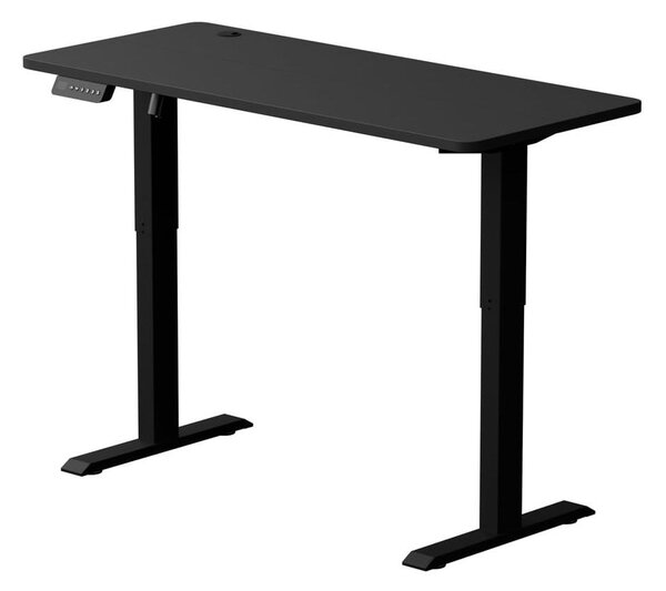 Milagro Výškovo nastaviteľný písací stôl LEVANO 140x60 cm čierna MI2340 + záruka 3 roky zadarmo