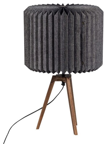 MUZZA Stolná lampa lobba čierna