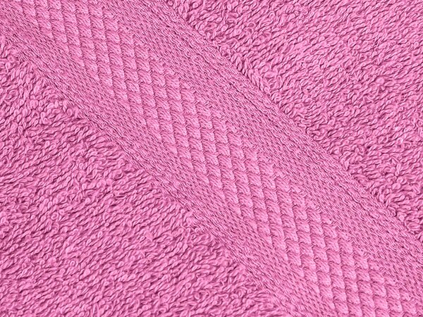 1x osuška CLARYSSE ELEGANCE 70x140 cm + 1x uterák CLARYSSE 60x110 cm 100% bavlna, ružová