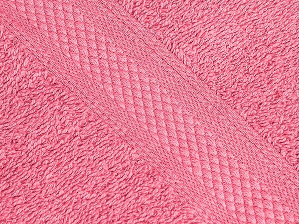 Uterák CLARYSSE ELEGANCE 60x110 cm koralový, 100% bavlna