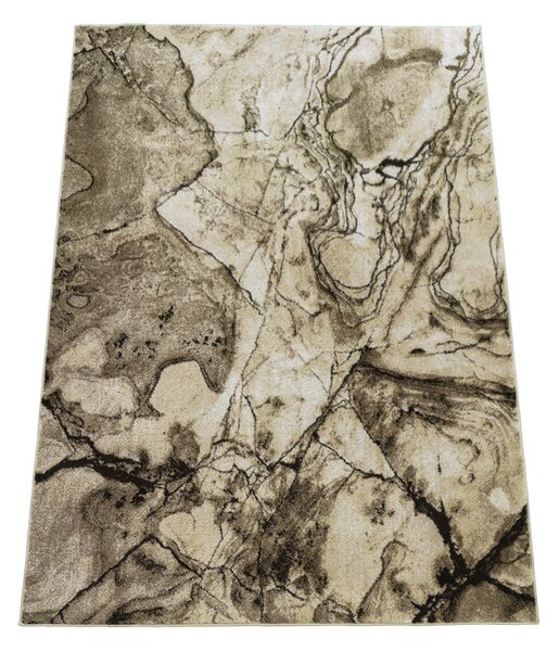 Koberec Wenus 7770 béžový – obdĺžnikový s abstraktným vzorom Rozmer: 80x150 cm