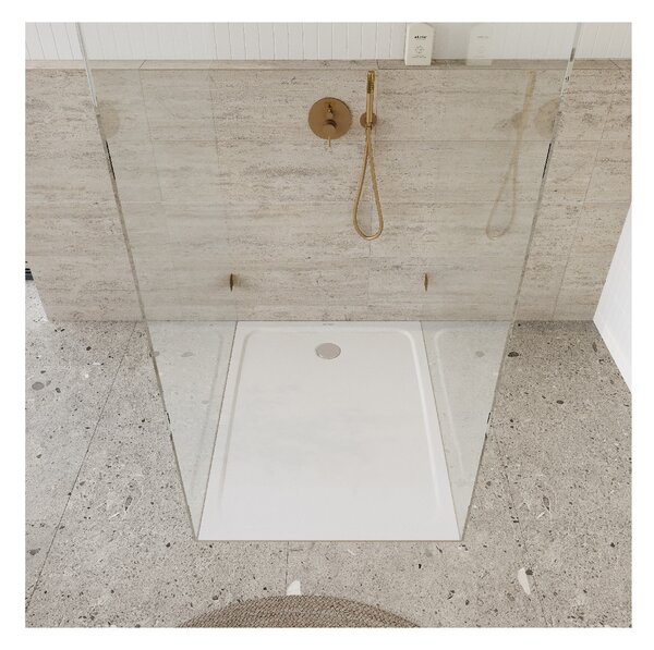 Kaldewei Cayonoplan - Sprchová vanička 800x900 mm, alpská biela, 375000010001