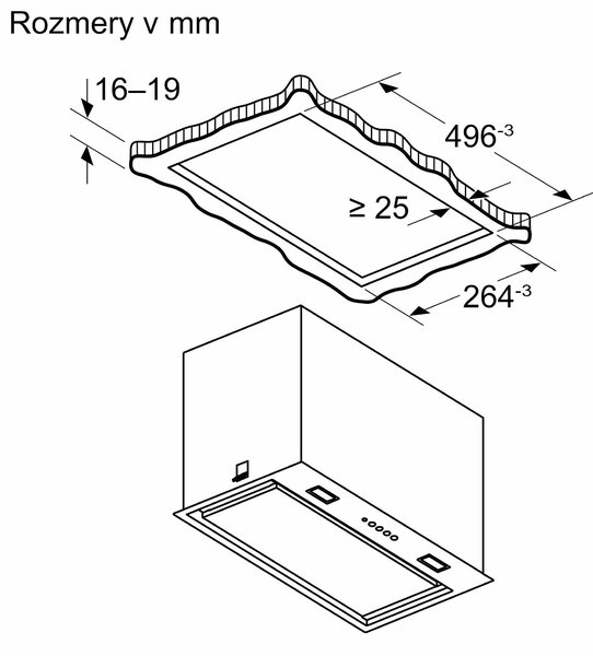 Bosch DLN56AC60 + kupóny na daľší nákup - Odsávač pár