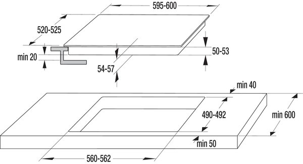Gorenje ECT644BSC + kupóny na daľší nákup - Sklokeramická varná doska