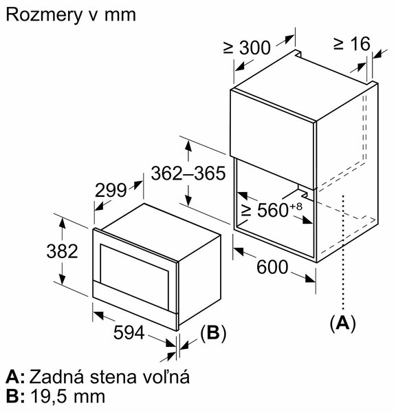 Bosch BFL7221B1 + kupóny na daľší nákup - Mikrovlnna rúra zabudovateľná