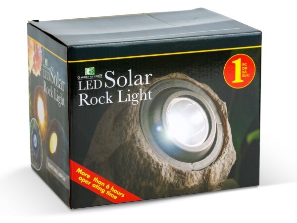 LED solárne svietidlo LED/1,2V 1000 mAh IP44 kameň