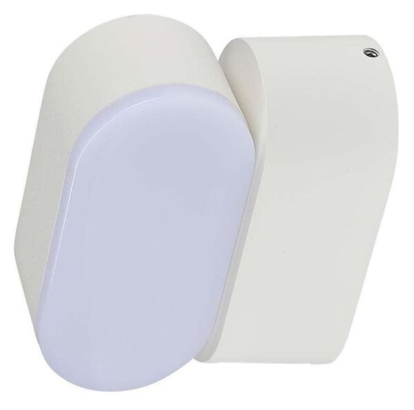 LED Vonkajšia flexibilná nástenné svietidlo LED/5W/230V 4000K IP65 biela