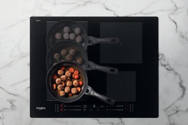 Whirlpool WF S9365 BF/IXL + kupóny na daľší nákup - Indukčná varná doska