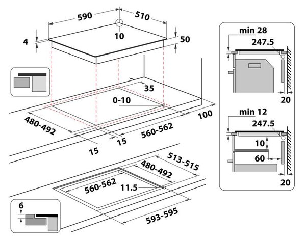 Whirlpool WL S7960 NE + kupóny na daľší nákup - Indukčná varná doska