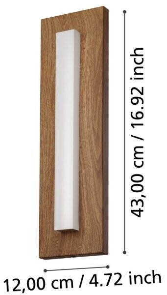 Eglo 900679 - LED Vonkajšie nástenné svietidlo BITETTO LED/7W/230V IP44