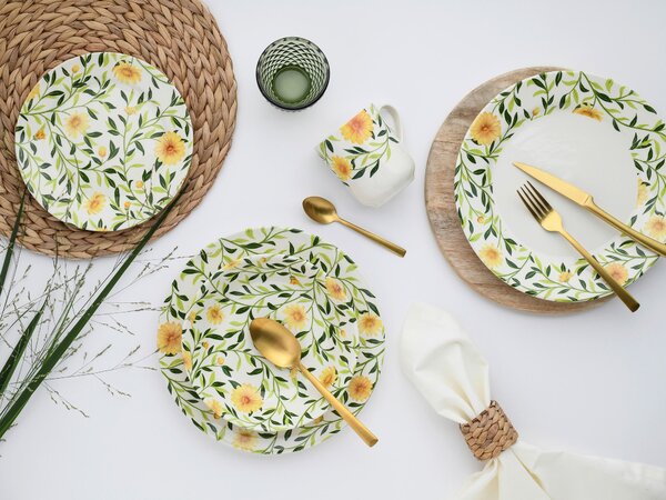 KOMBINOVANÝ SERVIS, 16-dielne, pórovina Creatable - Online Only bytové doplnky, Online Only