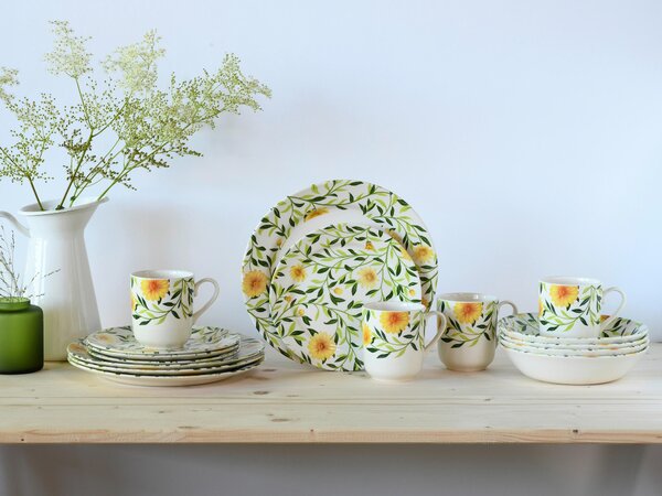 KOMBINOVANÝ SERVIS, 16-dielne, pórovina Creatable - Online Only bytové doplnky, Online Only
