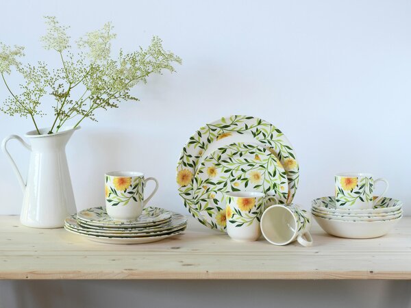 KOMBINOVANÝ SERVIS, 16-dielne, pórovina Creatable - Online Only bytové doplnky, Online Only