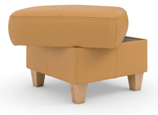 TABURETKA, koža, 58/48/58 cm Sit & More - Kreslá, Online Only