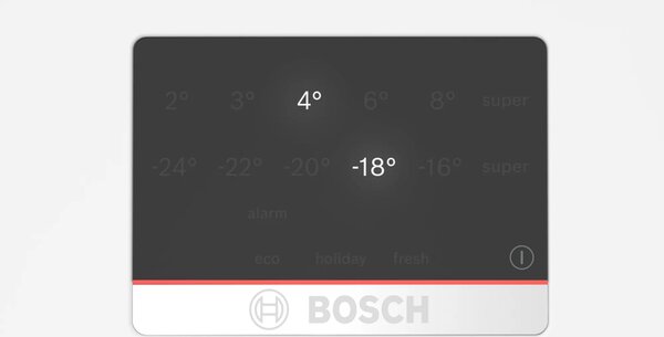 Bosch KGN397WCT - Kombinovaná chladnička