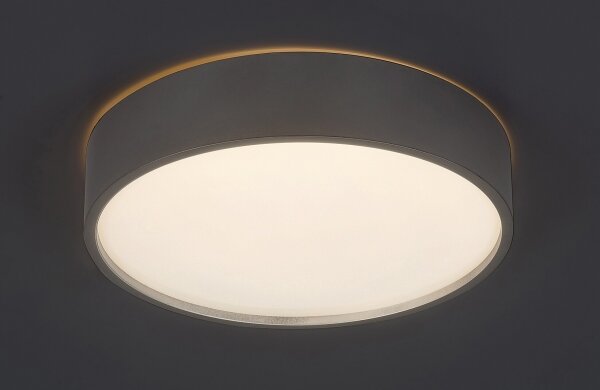 Rabalux 75010 - LED Stropné svietidlo LARCIA LED/18W/230V IP44 4000K strieborná
