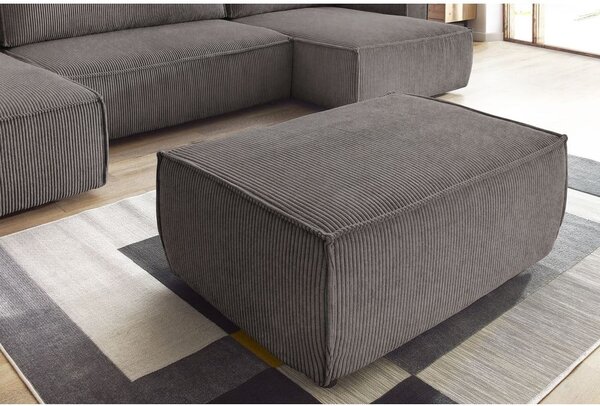 Taupe menčestrová podnožka Nihad – Bobochic Paris