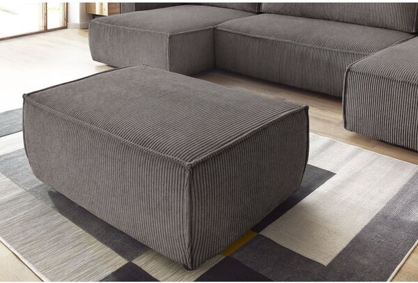 Taupe menčestrová podnožka Nihad – Bobochic Paris